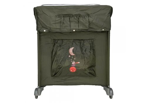 Παρκοκρέβατο Dreamer με δεύτερο όροφο και αλλαξιέρα Olive Bebe Stars