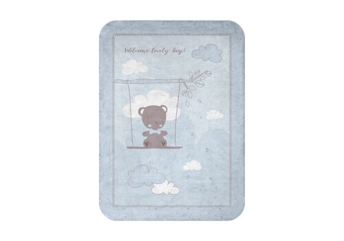 Super Soft βελουτέ Κουβέρτα Kikka boo 80/110 cm