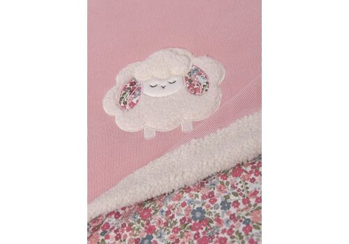 Mayoral Κουβέρτα βελούδο ροζ 9490-077