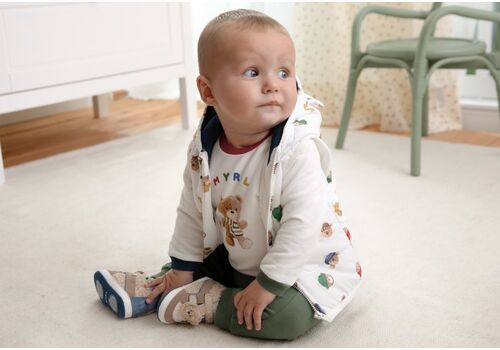 Mayoral Φόρμα με γιλέκο σταμπωτό 2636-092