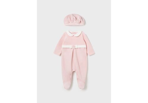 Mayoral Φορμάκι με μπερέ  ECOFRIENDS νεογέννητο 2782-012