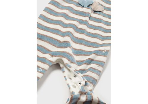 Mayoral Φορμάκι ECOFRIENDS νεογέννητο βελούδο ριγέ  2780-021