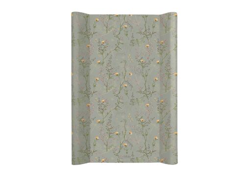 Kikka Boo Μαλακή Αλλαξιέρα Secret Garden Green με Κάλυμμα από Πλαστικό Mint 50x70cm