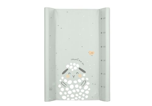 Kikka Boo Μαλακή Αλλαξιέρα Sleepy Sheep με Κάλυμμα από Πλαστικό Mint 50x70cm