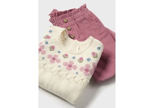 Mayoral Σετ 2τμχ  αντελόνι κοτλέ και ζέρσεϋ