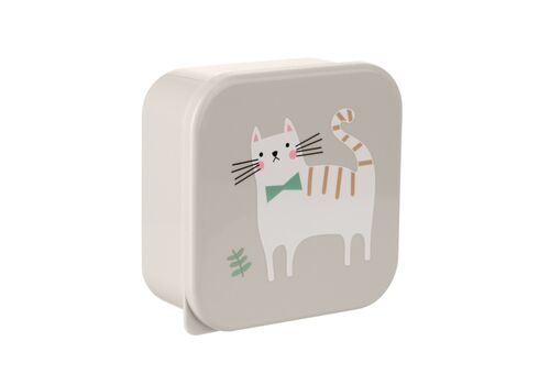 Kikka boo 4τμχ μπολ  Kitty Cat Grey