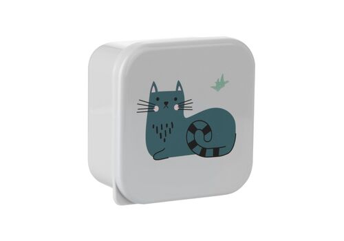 Kikka boo 4τμχ μπολ  Kitty Cat Grey