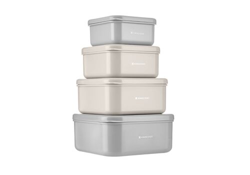 Kikka boo 4τμχ μπολ  Kitty Cat Grey