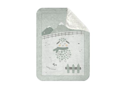 Super Soft velor Blanket Kikka boo Hippo Dreams 80/110