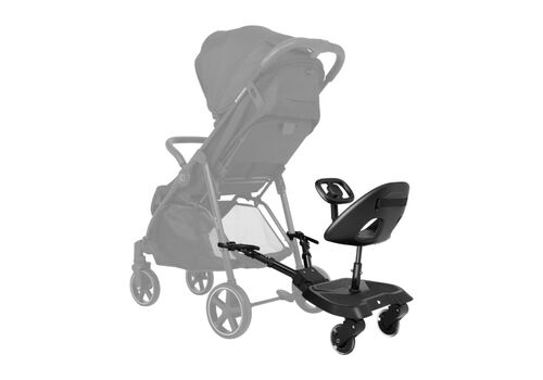 ΤΡΕΙΛΕΡ ΚΑΡΟΤΣΙΟΥ ΜΕ ΚΑΘΙΣΜΑ Ally XL Black Kikka Boo