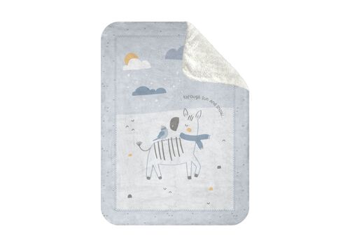 Super Softs herpa  βελουτέ Κουβέρτα Kikka boo Stripy Friends  110/140cm