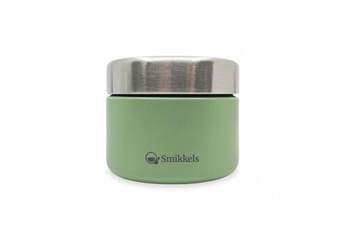 Φαγητοδοχείο από ανοξείδωτο ατσάλι 420ml Πράσινο Smikkels