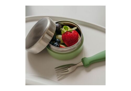 Φαγητοδοχείο από ανοξείδωτο ατσάλι 420ml Πράσινο Smikkels
