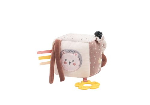 Plush cube Hedge-hugs Pink Kikka boo Plush cube Hedge-hugs Pink Kikka boo
