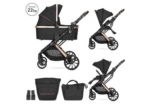 Παιδικό καρότσι GLORY 2in1 Black