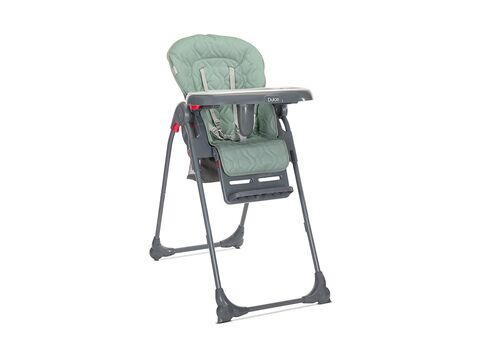 Lorelli Αναδιπλούμενο Καρεκλάκι Φαγητού με Ροδάκια Dulce Green