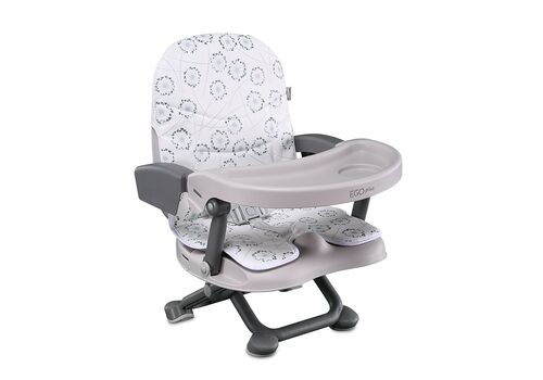 Lorelli Καθισματάκι Φαγητού Πλαστικό για Καρέκλα Ego Plus  WHITE FLUFF PU LEATHER