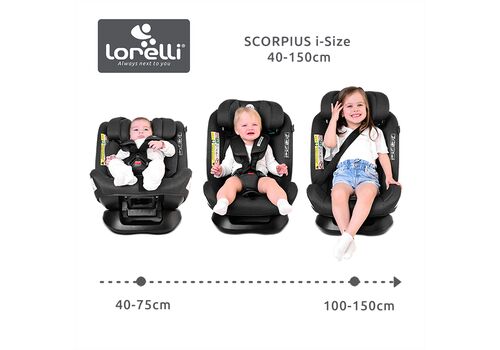 Κάθισμα αυτοκινήτου SCORPIUS i-Size Lorelli 40-150cm Beige