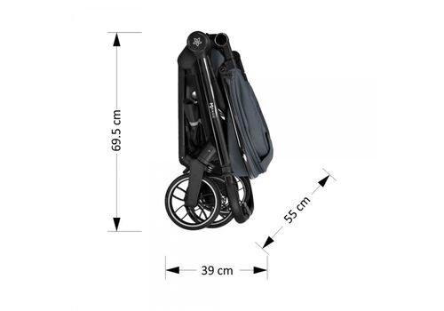 Πολυκαρότσι Mirage 2σε1 Grey 331-188  Bebe Stars