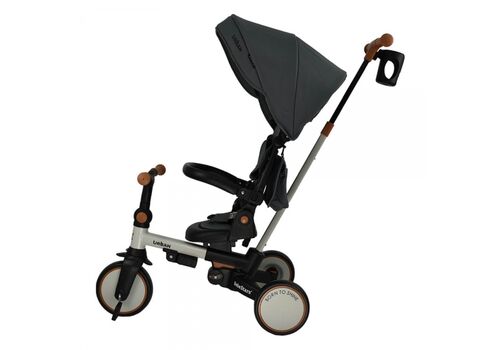 Bebe Stars Ποδηλατάκι τρίκυκλο Urban 7in1 Smoked Grey 822-186