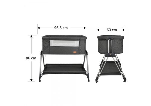 Bebe Stars Λίκνο Pearl Graphite 845-186