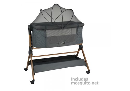 Bebe Stars Λίκνο Serenity 2 in 1 Smoked Grey 846-186