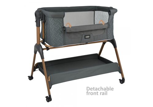 Bebe Stars Λίκνο Style 2 in 1 Smoked Grey 847-186