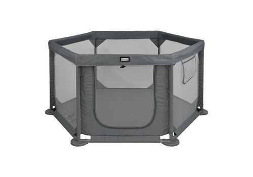 BEBE STARS ΠΑΡΚΟΚΡΕΒΑΤΟ ΠΟΛΥΓΩΝΟ COOL GREY