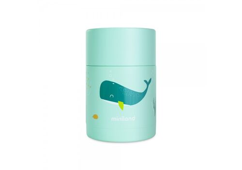 Miniland Θερμός Φαγητού 600 ML OCEAN WHALE