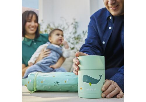 Miniland Θερμός Φαγητού 600 ML OCEAN WHALE