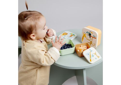 MINILAND ΣΕΤ ΠΑΙΔΙΚΑ ΔΟΧΕΙΑ ΦΑΓΗΤΟΥ SNACK BOX JUNGLE