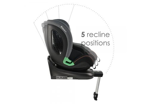 ΚΑΘΙΣΜΑ ΑΥΤΟΚΙΝΗΤΟΥ BOOSTER ISOFIX BLACK BEBE STARS