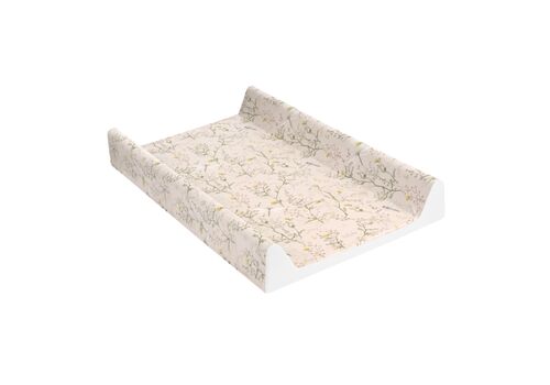 Kikka Boo Σκληρή Αλλαξιέρα με Κάλυμμα Secret Garden Beige  από Πλαστικό 50x80cm Kikka Boo Σκληρή Αλλαξιέρα με Κάλυμμα Secret Garden Beige  από Πλαστικό 50x80cm