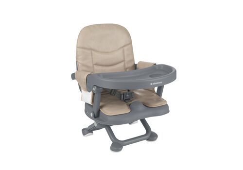 Kikka Boo Φορητό Καθισματάκι Φαγητού Πλαστικό για Καρέκλα Pappo Beige