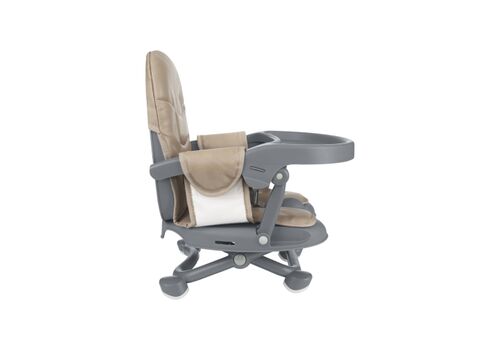 Kikka Boo Φορητό Καθισματάκι Φαγητού Πλαστικό για Καρέκλα Pappo Beige