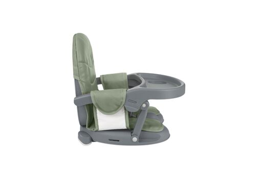 Kikka Boo Φορητό Καθισματάκι Φαγητού Πλαστικό για Καρέκλα Pappo Army Green
