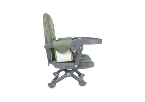 Kikka Boo Φορητό Καθισματάκι Φαγητού Πλαστικό για Καρέκλα Pappo Army Green