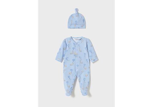 Mayoral Φορμάκι με σκουφάκι από βιώσιμο βαμβάκι 1706-093