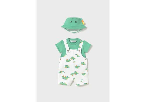 Mayoral Σετ 3 τεμαχίων με σαλοπέτα σταμπωτή 1624-086