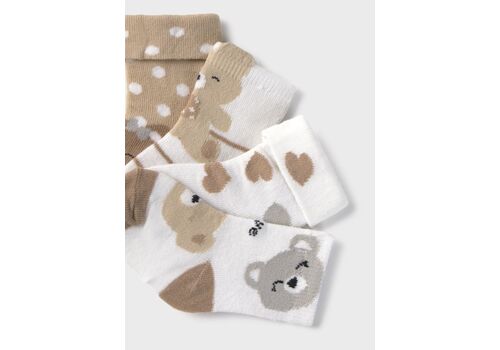 Mayoral Pack 4 καλτσάκια από οργανικό βαμβάκι 9867-068