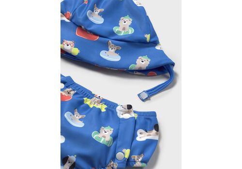 Mayoral Σετ για τη θάλασσα με καπέλο με αντηλιακή προστασία μπλε 1620-077