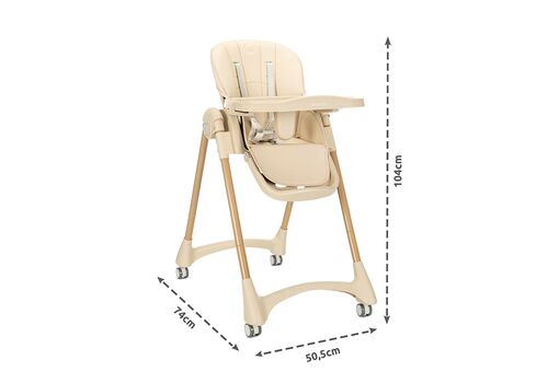 Lorelli Καρεκλάκι φαγητού TUMMY TIME black Lorelli Καρεκλάκι φαγητού TUMMY TIME black