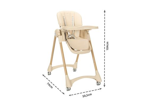 Lorelli Καρεκλάκι φαγητού TUMMY TIME beige