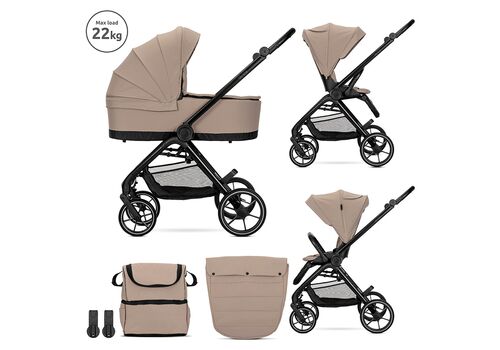 Πολυκαρότσι 2 σε 1 Venice Beige  Lorelli