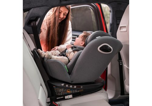 Κάθισμα αυτοκινήτου AURIGA i-Size 40-150cm Grey ISOFIX 360 Anti Rebound Bar