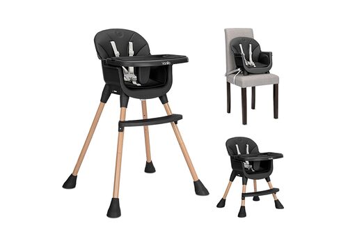 Lorelli Καρεκλάκι φαγητού VANILLA 3in1 Black Lorelli Καρεκλάκι φαγητού VANILLA 3in1 Black
