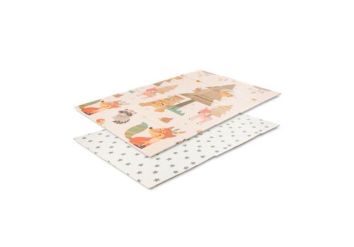 Παιδικο Θερμικο Χαλακι Παιχνιδιων Διπλης Οψεως HOME & STARS 120-180 Πτυσσομενο