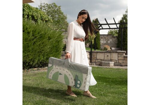 Παιδικο Χαλακι Παιχνιδιων Διπλης Οψεως 180-200 Γκρι  Πτυσσομενο