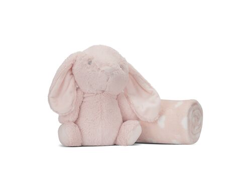 NAPPY κουβερτα με παιχνιδι 90х75cm ροζ NAPPY κουβερτα με παιχνιδι 90х75cm ροζ