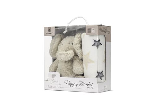 NAPPY κουβερτα με παιχνιδι 90х75cm beige NAPPY κουβερτα με παιχνιδι 90х75cm beige
